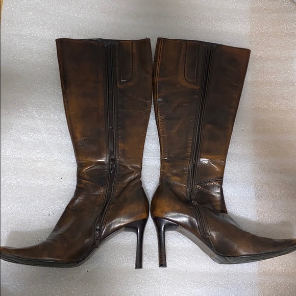 NINE WEST Heeled Boots 6 1/2 - Picture 3 of 4